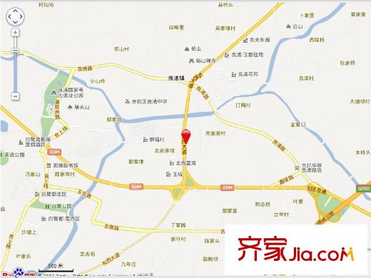 廣和美地蘭庭區(qū)位圖