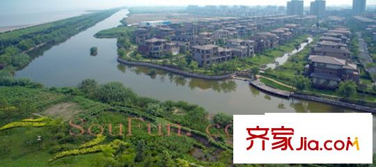 星星港灣十二島港灣鳥瞰實景