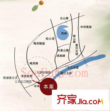 陽明谷交通圖