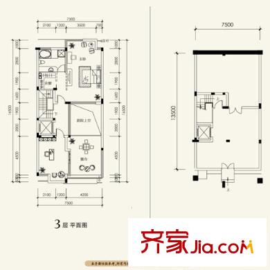 新帝朗郡朗潤園多聯(lián)排屋C 1室1衛(wèi)