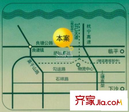 廣和美地蘭庭交通圖