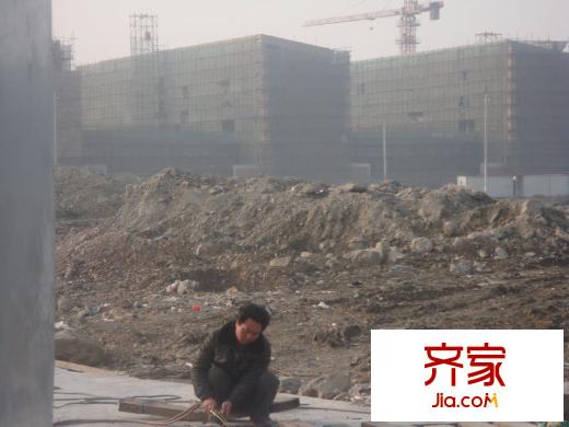 杭州喬司商城施工現(xiàn)場（2013.1）