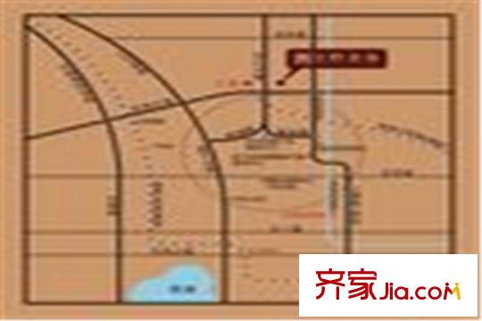 北辰金座區(qū)位圖