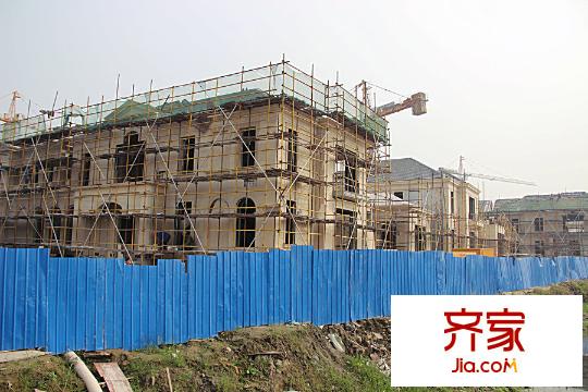 綠城藍(lán)庭伍重院工程進(jìn)度圖(2014.11.12)