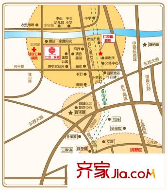 仁合銀庭區(qū)位圖