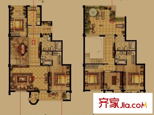 五月花城D1躍 5室2廳4衛(wèi)1廚