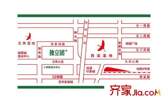 華盛達(dá)堂巢交通圖