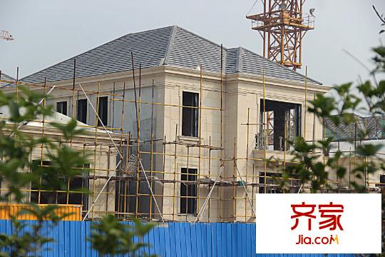 綠城藍(lán)庭伍重院工程進(jìn)度圖(2014.11.12)