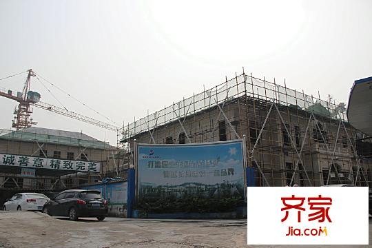 綠城藍(lán)庭伍重院工程進(jìn)度圖(2014.11.12)