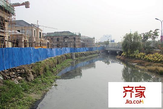 綠城藍(lán)庭伍重院工程進(jìn)度圖(2014.11.12)