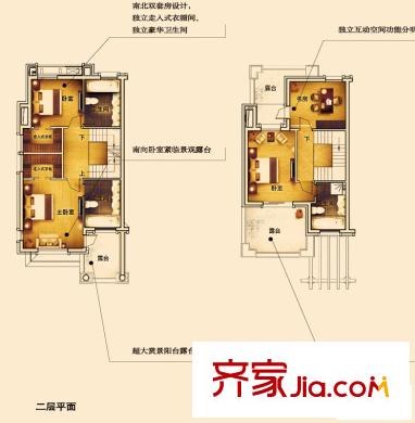西溪郡C戶型 4室3廳4衛(wèi)1廚