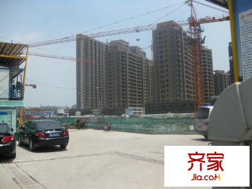 嘉信九悅印象施工現(xiàn)場(2012.9)