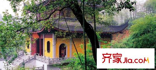 萬科良渚文化村郡西別墅附近的大雄寺