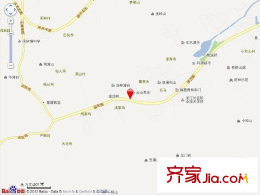 泊林漫谷香墅園電子地圖
