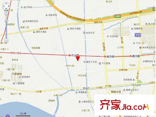 金沙湖1號電子地圖