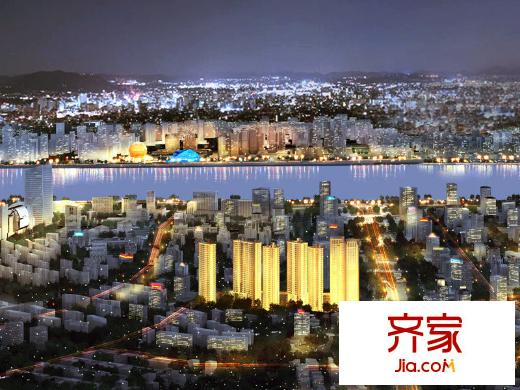 萬和國(guó)際外景圖
