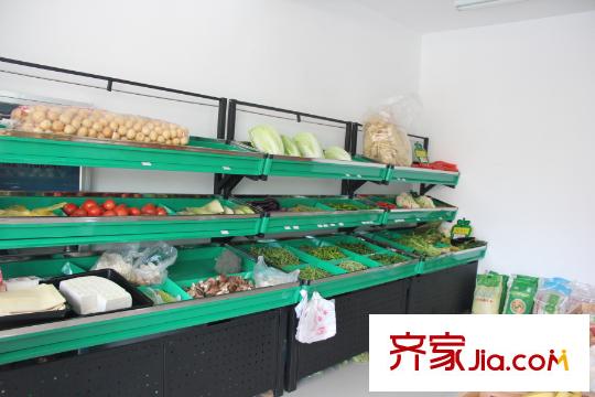 融科璦驪山樓下的蔬菜