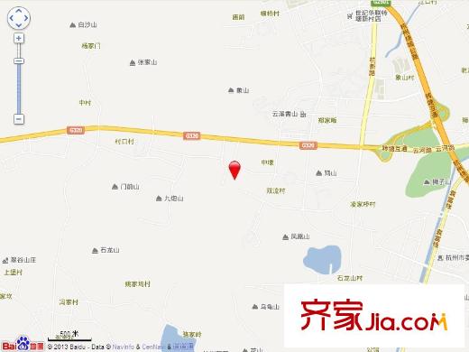 融科璦驪山電子地圖