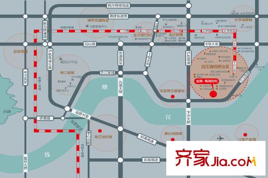 金隅觀瀾時代?釣魚臺區(qū)位圖