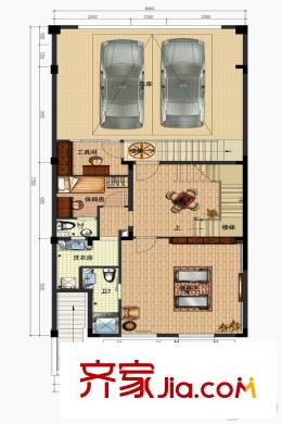 金隅觀瀾時代?釣魚臺云邸釣魚臺排屋260方-地下1層 4室3廳3衛(wèi)1廚