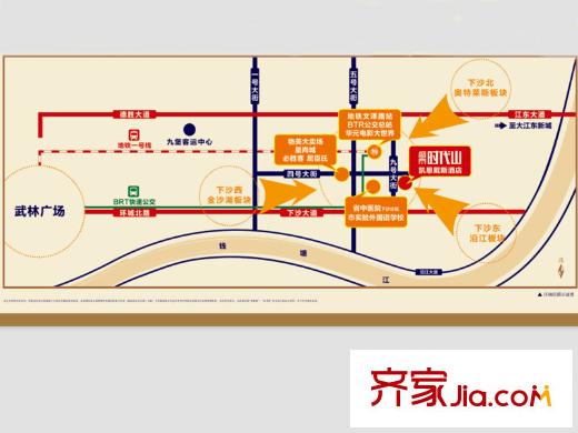 盛泰時代山區(qū)位圖