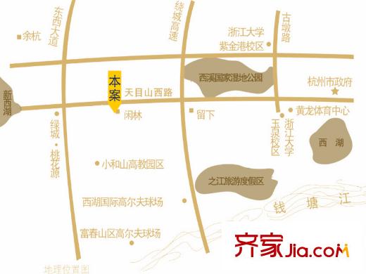 幸福物語區(qū)位圖