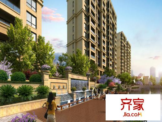 宇恒明月星城沿河效果圖