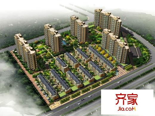 信達柳郡鳥瞰效果圖