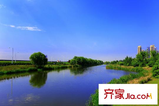 金隅觀瀾時代?釣魚臺沿江濕地