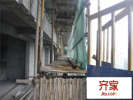 恒滕瀾山公館施工現(xiàn)場（2013.03.13）