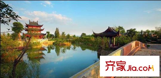 溪上玫瑰園項目附近的西溪濕地