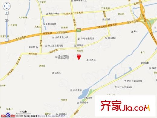 眾安白馬山莊交通圖