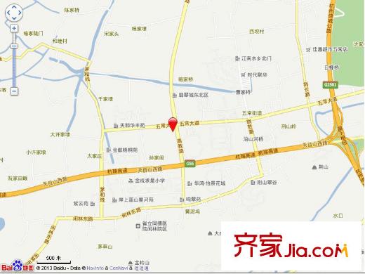 翡翠城西泠苑區(qū)位圖