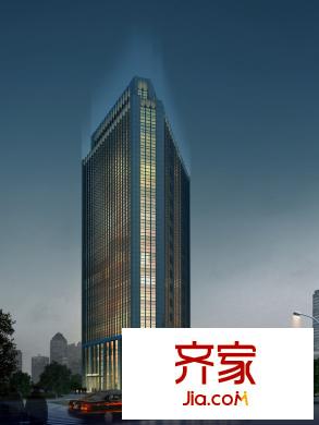 華源天盛中心辦公樓夜景