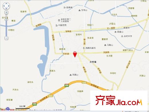 恒滕瀾山公館交通圖
