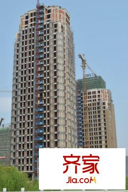 郡原藍(lán)湖國(guó)際項(xiàng)目實(shí)景（2015-4-1）