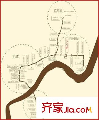 和達(dá)城交通圖