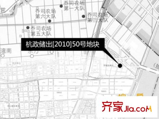 杭州碧桂園區(qū)位圖