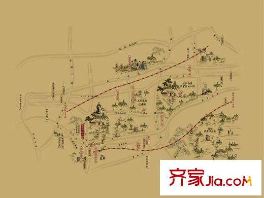 贊成樂(lè)山紅葉電子地圖