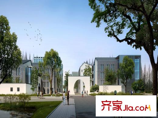 鷺棲湖周邊的杭州師范大學