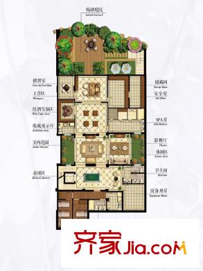 鷺棲湖御園42#-A1 5室3廳2衛(wèi)1廚