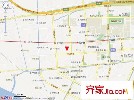 和達(dá)御觀邸電子地圖