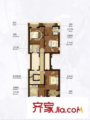 鷺棲湖御園41#-A3 5室4廳