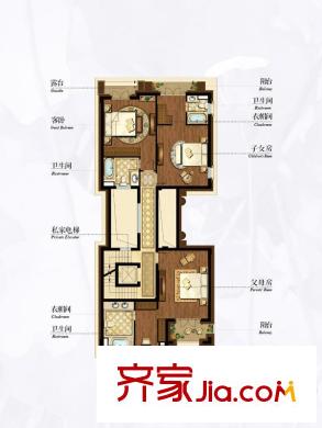 鷺棲湖御園42#-A3 5室3廳
