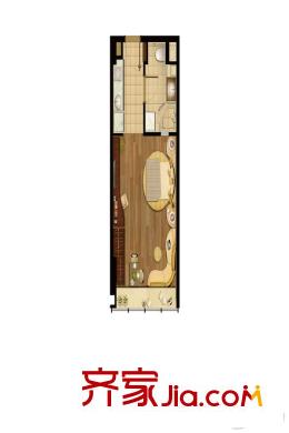 泰美國際大廈47方平層戶型