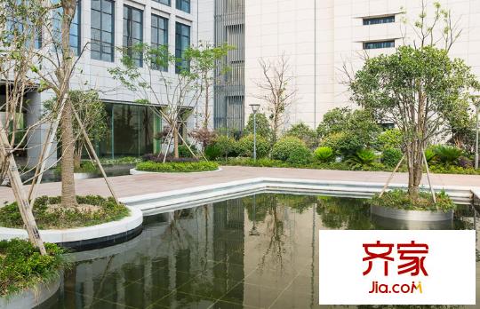 理想西溪金座景觀水系實景（2014-06-27）