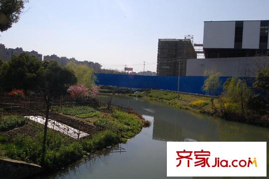 理想西溪金座附近街道