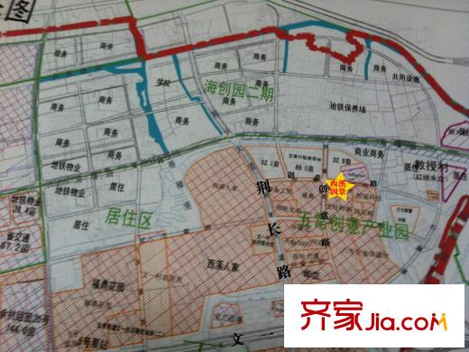 豪波西溪潤景規(guī)劃圖