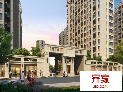 萬和璽園入口效果圖
