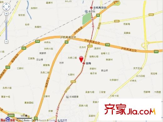 東田怡豐城交通圖